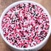 Diva NON Pareil Sprinkles in Pink, White, Black, Bachelorette Party Sprinkles, Tiny Party Sprinkles, Birthday Party Sprinkles