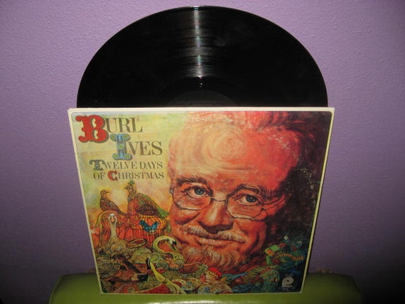 Vinyl Record Album Burl Ives Twelve Days of Christmas LP