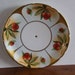 Hand Painted Jean Pouyat Limoges France, Porcelain Collectors Plate, Pretty cabinet Plate, French Artist Hanging Red Cherries, Gold Trim,