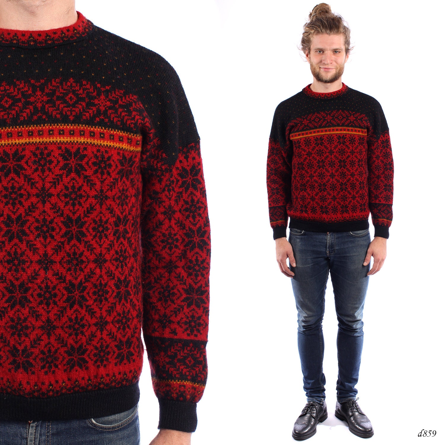 Men's Clothing & Accessories: Men's Nordic Sweaters