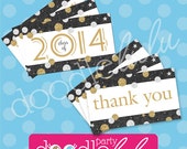 INSTANT DOWNLOAD DIY 2014 Gold and Silver Confetti Glitter Graduation Party Printable Digital Favor Tags - from Doodlelulu by 2 june bugs Il_170x135