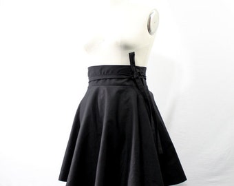Plus Size Skater Skirt High Waist Wrap Skirt ( 2 - 24 ) 25" L