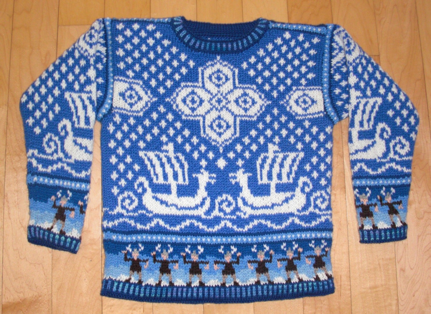 Knitting Pattern Viking Ship Five Years