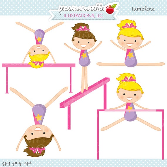 free clipart gymnastics girl - photo #27