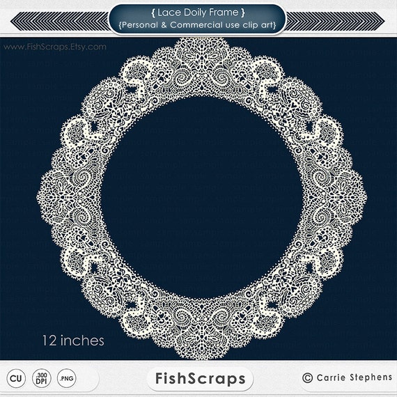 lace circle clip art free - photo #1