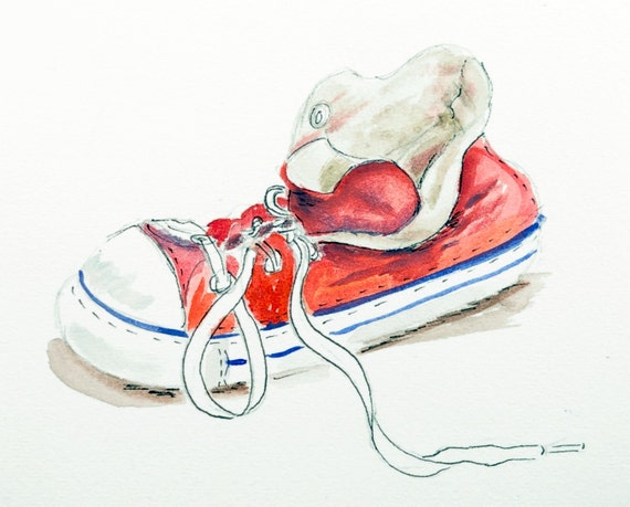 wall running shoes childrens wall childs running shoe by hillsidewatercolors wall running shoes childrens wall childs running shoe by hillsidewatercolors