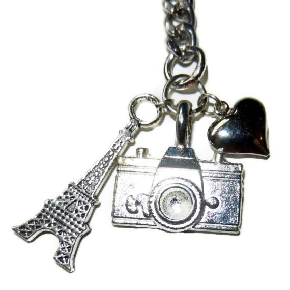 Traveling To Paris Keychain