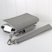 The Errand Runner - Cell Phone Wallet - Wristlet - for iPhone/Android - Gray/Chevron in Gray