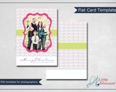 5x7 Christmas Card Templates, Holiday Card Templates, Photographer Templates, PSD Template for Photographers - Design 469 Il_170x135