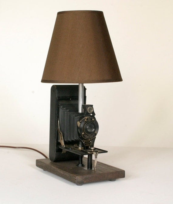 Kodak 2A Autographic Camera Table Lamp