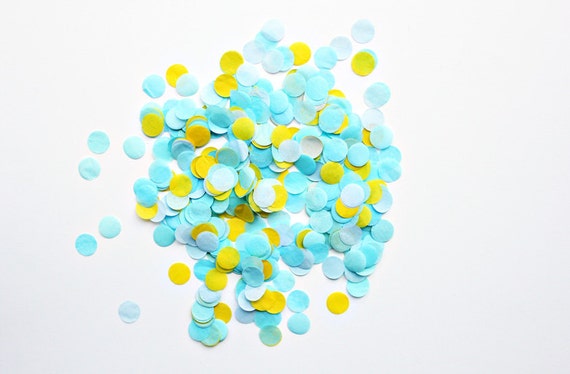 Hand-Cut Confetti - Poolside Il_570xn
