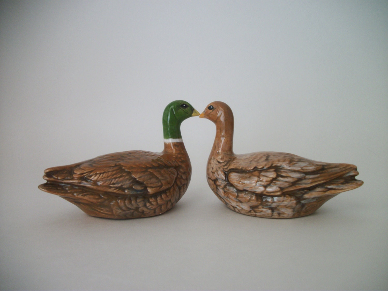 Mallard Ducks Wedding Cake Topper Duck Cake By TLCCeramicsIL