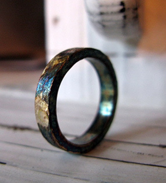 Rustic Mens Rings 9