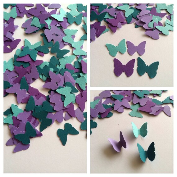 100 Butterfly confetti Shower confetti Spring confetti