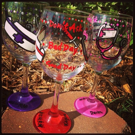 Nurse or Doctor Don't Ask Wineglass
