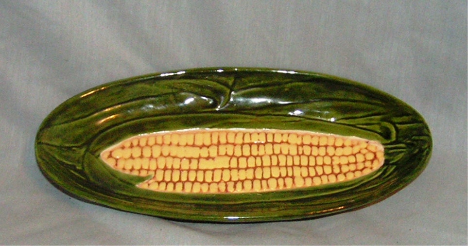 Corn On The Cob Ceramic Holders Dinner Wear by peachiepockets