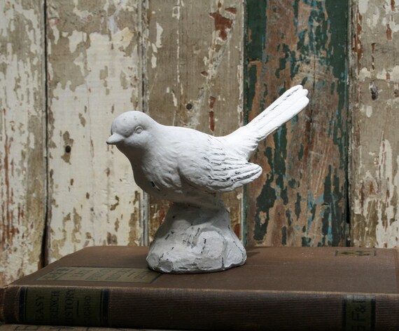 rustic bird figurines