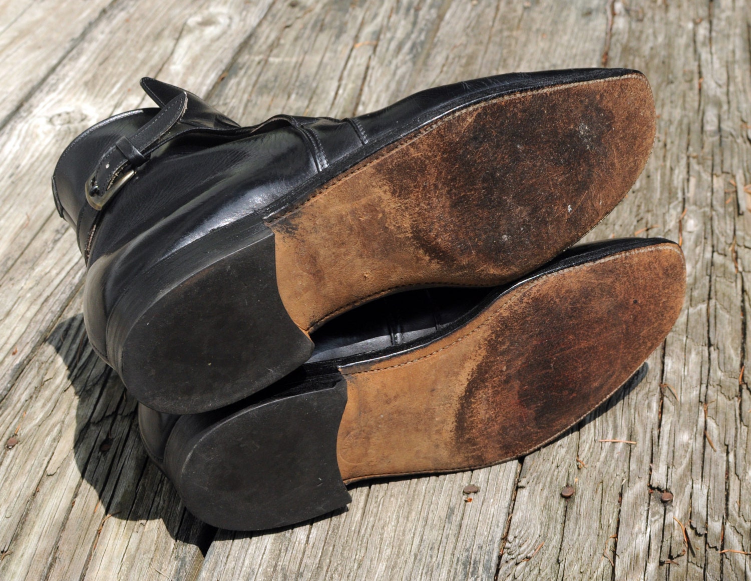 mens chelsea boots with strap