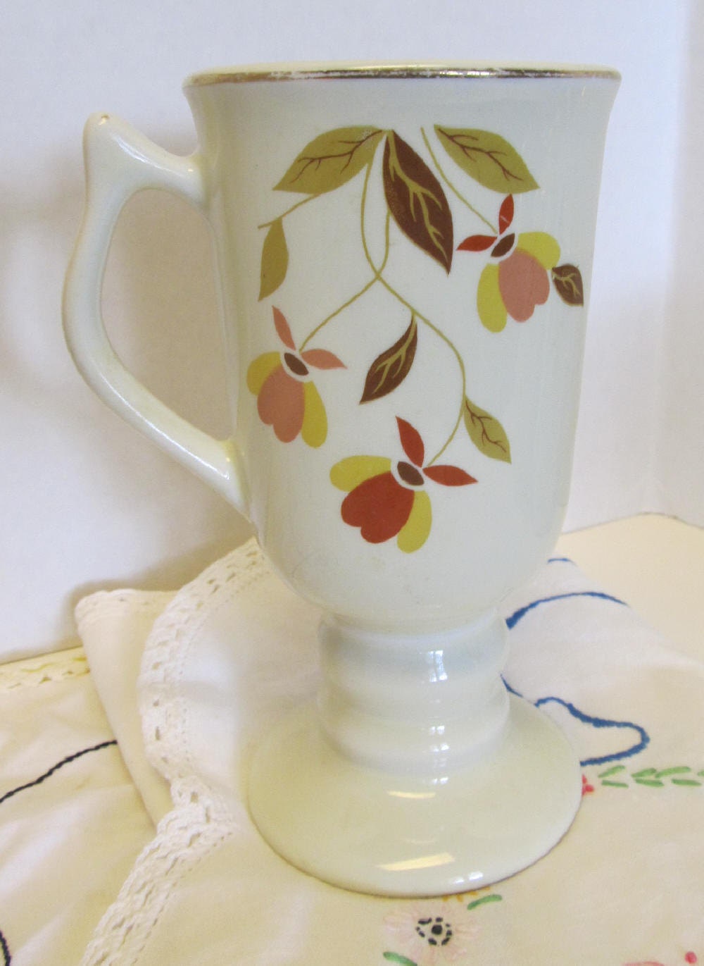 Vintage Jewel Tea Company Hall Autumn Leaf Irish by BaliaDesigns