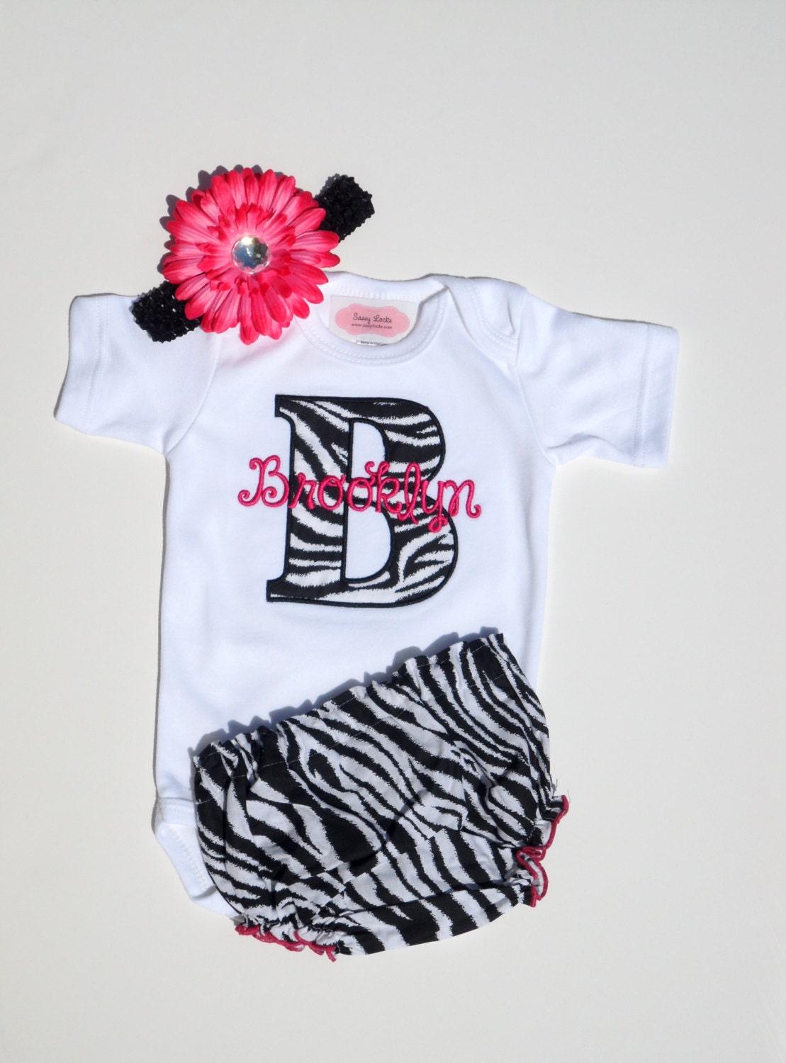 Monogram Baby Girl Clothes Newborn Girl Take Home Outfit