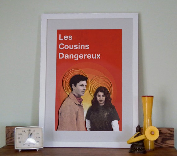 Arrested Development poster Les Cousins by YakawonisQuilling