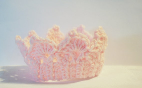 pattern crown crochet headband Color Baby Crown Headband by Crochet Crochettess Hat Newborn