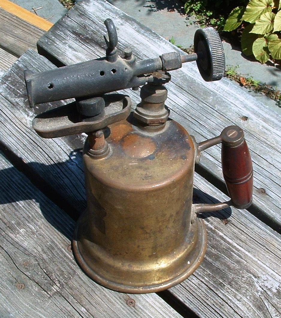 Vintage Blow Torch Brass Otto Bernz Company by TheFrabjousDay