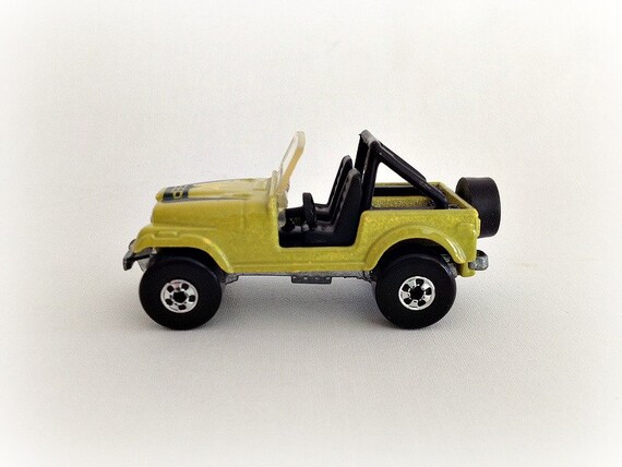 Vintage Jeep CJ Hot Wheels 1981