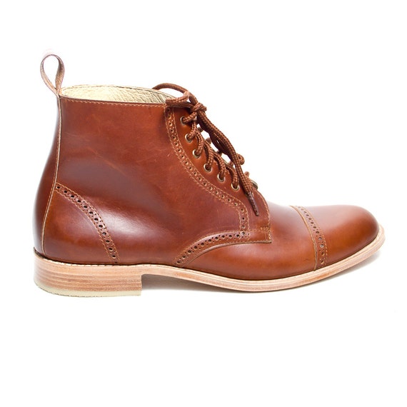oxford brown boots