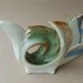 White bird sculpture.Circle bird.Heavens bird .Bird of Paradise