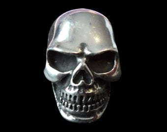 Stainless Steel Knuckle Paver Skull Ring - Size 5.5 - Instock/Shipping