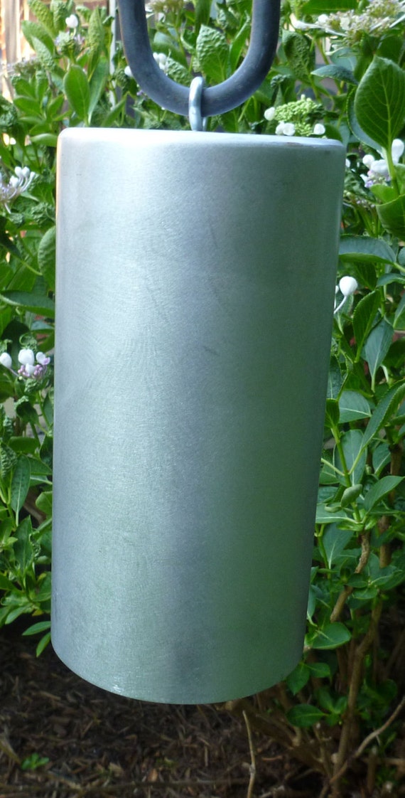 Tank or cylinder bell wind chime or gong