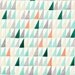 SALE | Cloud9 organic cotton fabric - Palos Verdes spring geometric print - 1/2 YD