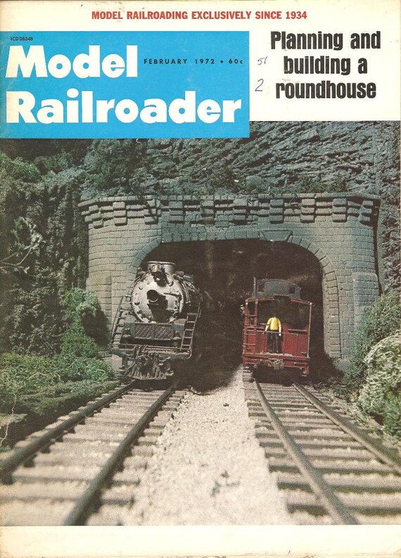Model Railroader Magazine February 1972