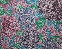 Popular items for large floral fabric on Etsy