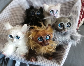 Itty Bitty Kitty Posable Art Dolls