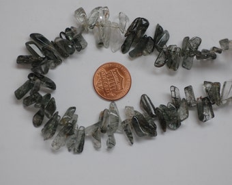 Green Rutilated Quartz Funky Smooth
