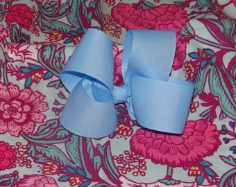 Red White and Blue Korker Bow 4th of July Bow by BabyBirdsCloset