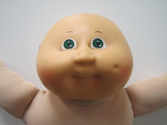 cabbage patch doll face