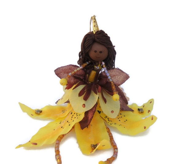 african american fairy figurine