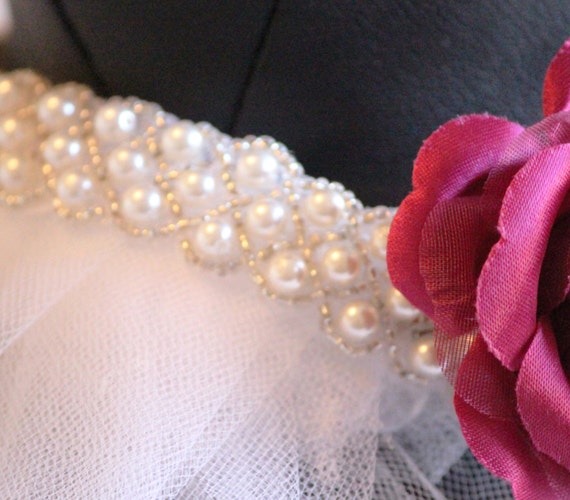 Burgundy Wedding Dog Collar Burgundy Dog collar High Quality