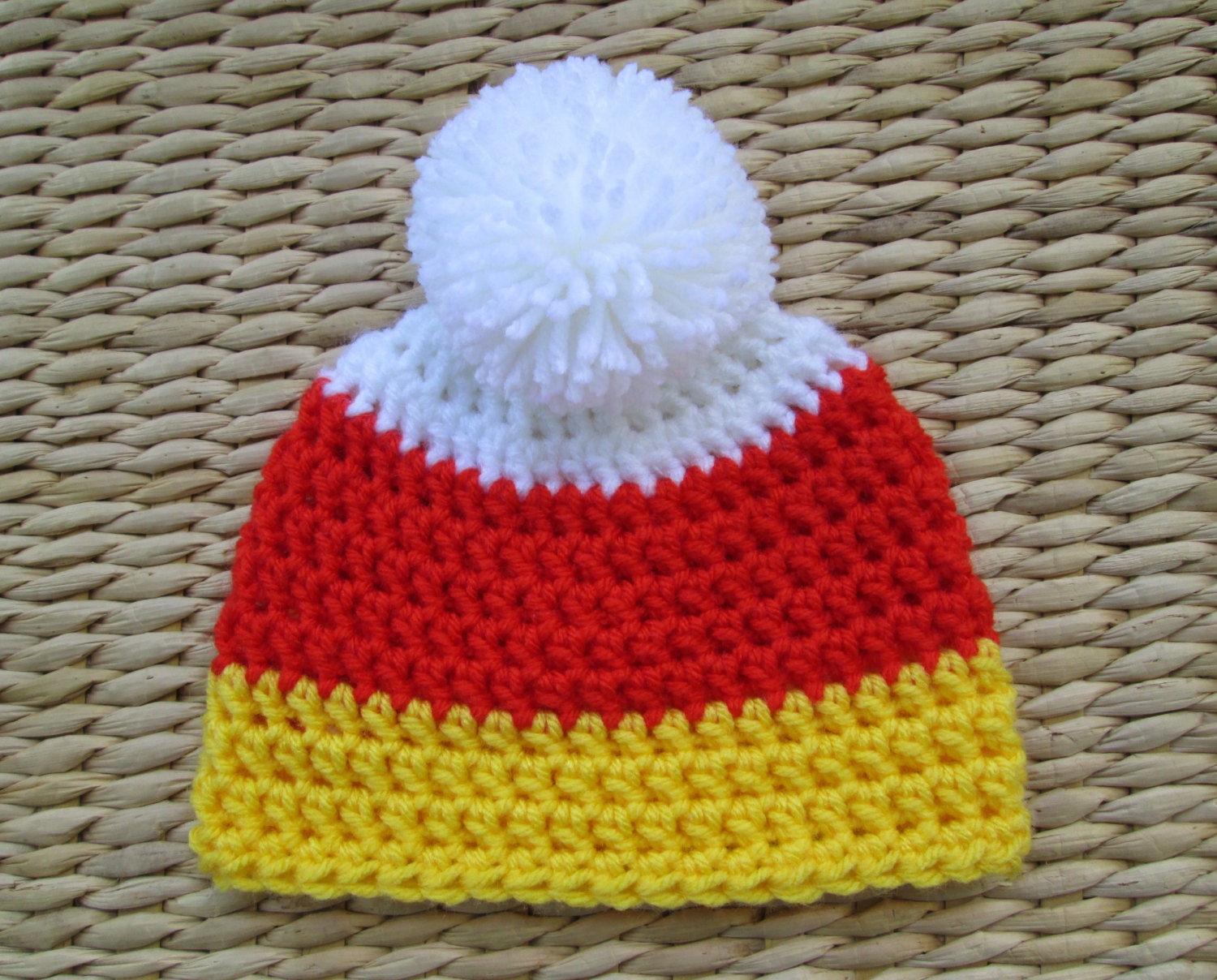 Candy Corn Candy Corn Hat Candy Corn Baby Hat Crochet Hat