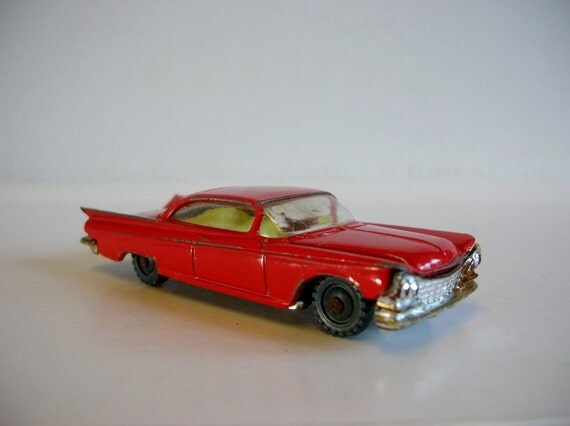 Vintage 1960s Toy Car Husky 7a Buick Electra by VintageToyWorld