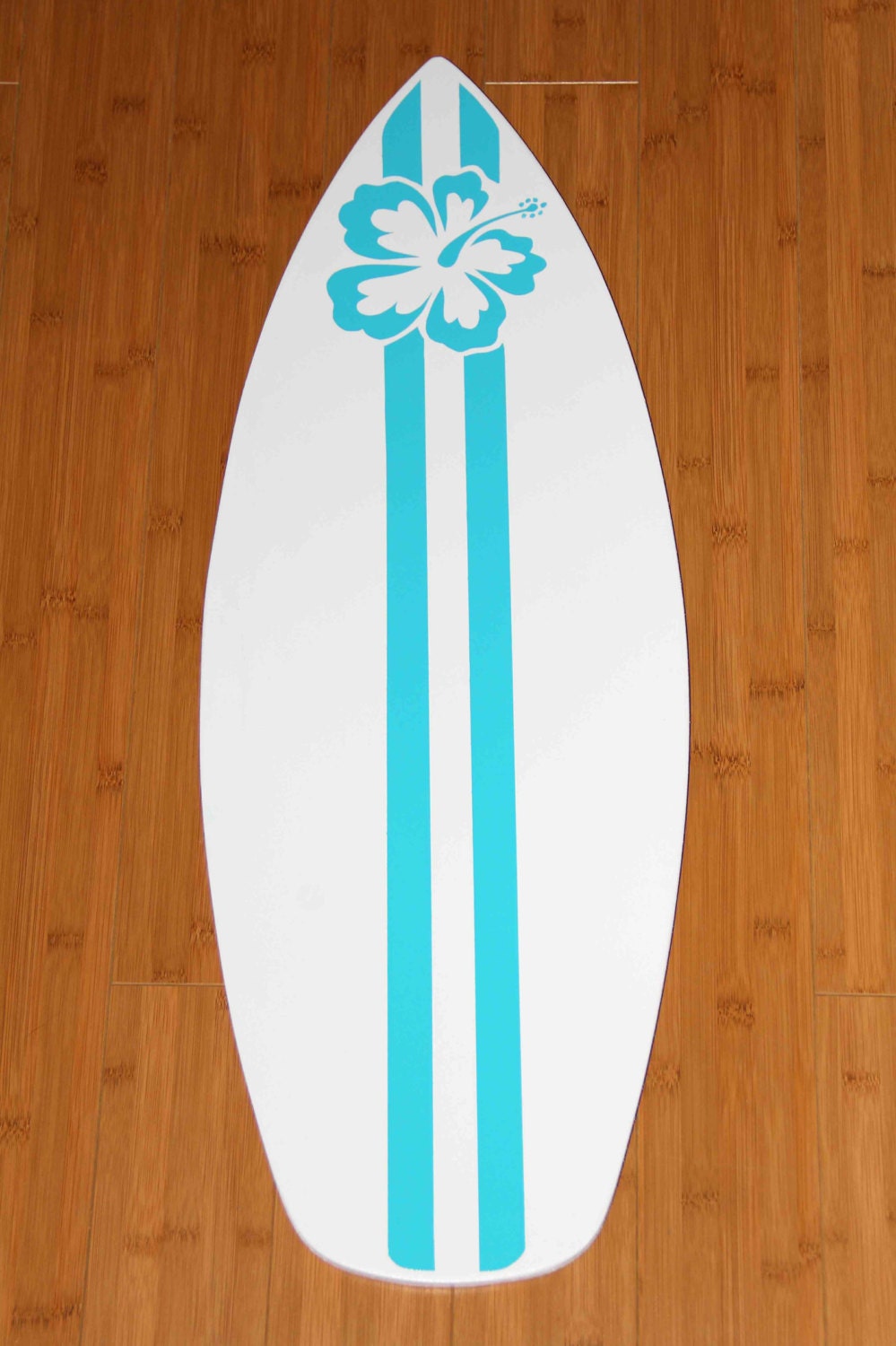 Wooden Surfboard Photography Prop