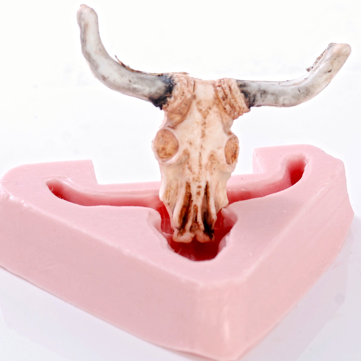 Steer Skull Silicone Mold Southwestern Cow Skull Mold