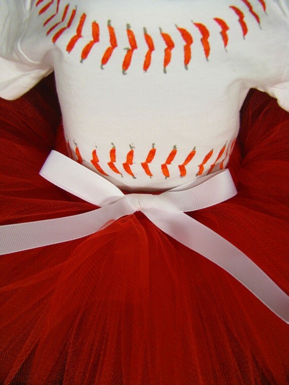 Baby Girl Outfit Babys Gift Set Baseball Tutu Outfit