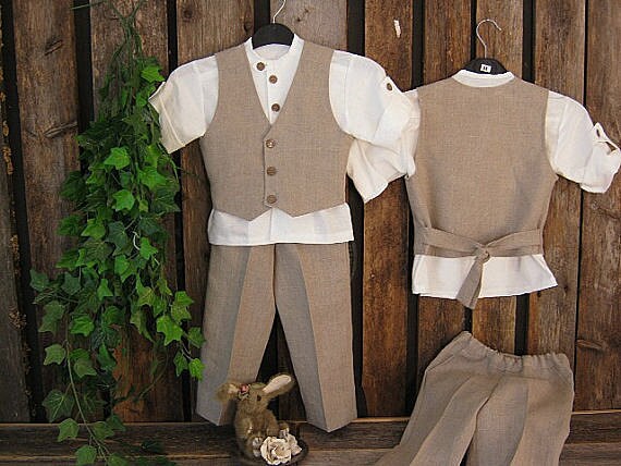 Ring Bearer Outfits Rustic 2