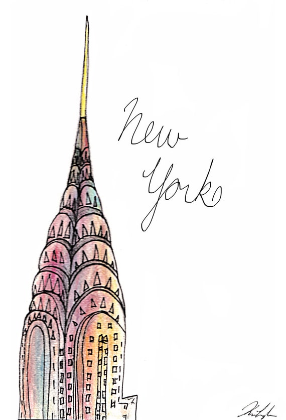 fashion illustration new york new york fashion illustration of chrysler building by fashion illustration new york new york fashion illustration of chrysler building by