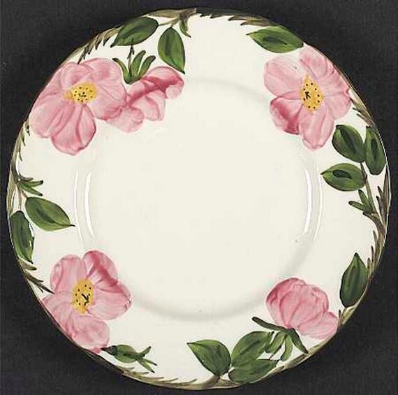 Franciscan Ware Usa Desert Rose 5 Piece Table Setting Dinner