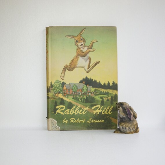 RABBIT HILL by Robert Lawson Vintage Children's Book